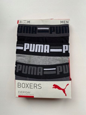 Puma Bokserki Basic 3-pak 93532701 R S