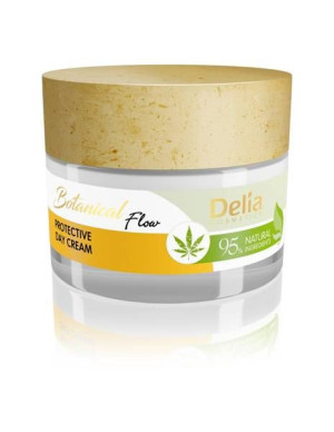 DELIA Botanical Flow Krem do twarzy ochronny, 50ml Nowy Delia Cosmetics dzi
