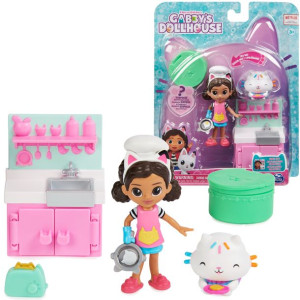 Koci Domek Gabi Łaskotek zestaw kuchnia figurki i akcesoria Gabby's Dollhou