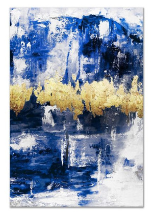 Obraz olejny ręcznie malowany Nocne wizje 80x120cm