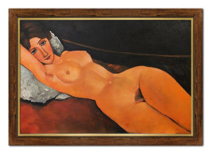 Obraz olejny ręcznie malowany Akt kobiecy 72x102cm
