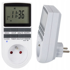 Programator Czasowy Wyłącznik Włącznik Lcd Cyfrowy
