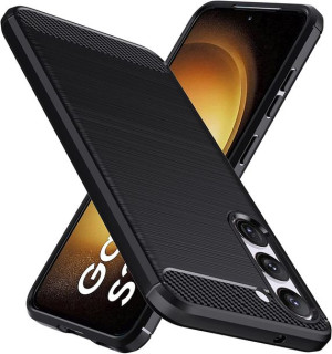 Pancerne Etui Carbon Case +szkło Do Samsung S23