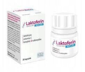Laktoferin NUCLEO 30 kaps LAKTOFERYNA NUKLEOTYDY