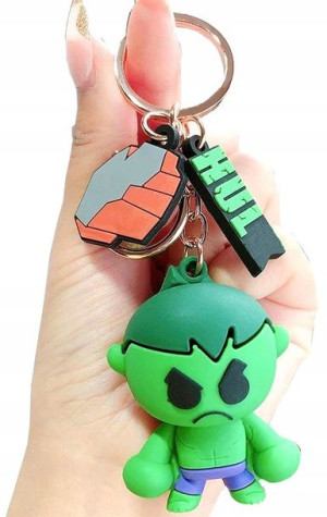 Brelok do kluczy torebki HULK Marvel na prezent