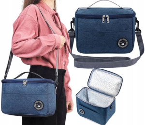 Torba LUNCH BOX duża termiczna jedzenie Śniadanie