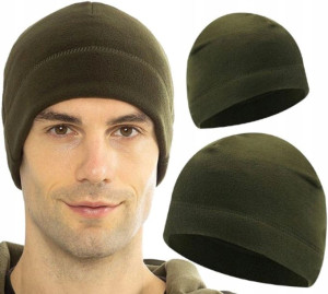 Ciepła polarowa Czapka Oversize beanie Hipster