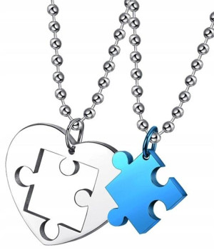 Naszyjnik best friends Puzzle Komplet Przyjaźni