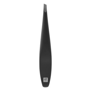 Zwilling Twinox Pęseta ukośna do brwi i zarostu 9 cm czarna