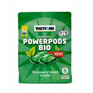 Kapsułki do toalet turystycznych Thetford PowerPods Bio