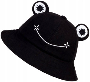 BUCKET HAT KAPELUSZ czapka ŻABA RYBACKI na lato