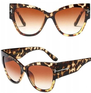 Damskie kocie okulary CAT przeciwsłoneczne OKO EYE