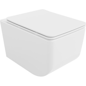 Mexen Vera miska wc Rimless z deską wolnoopadającą slim, duroplast, biała