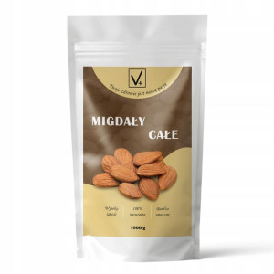 Migdały całe 1000g orzechy 1kg