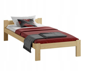 ŁÓŻKO drewniane, sosnowe NABA 90x200, RAMA ECO