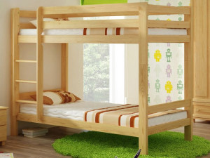 ŁÓŻKO SOSNOWE 90 Piętrowe sosna PRODUCENT