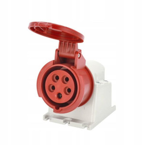 Famatel Gniazdo Siłowe Stałe 16a 5p 400v Ip44 23395
