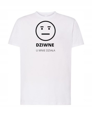 T-Shirt męski nadruk koszulka informatyka Rozm.5XL