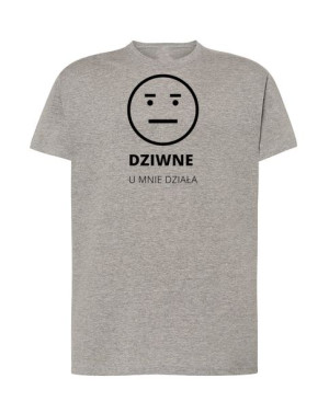 T-Shirt męski nadruk koszulka informatyka Rozm.XXL
