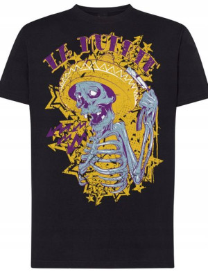 T-Shirt męski nadruk La Muerte Rozm.XS