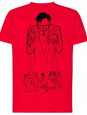 T-Shirt męski nadruk Ludzie Marionetki Rozm.M