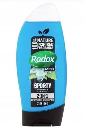 Radox Men Feel Sporty Żel I Szampon 250ml