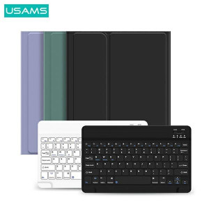 Usams Etui Winro Z Klawiaturą Ipad 10.2" Czarne Etui-czarna Klawiatura