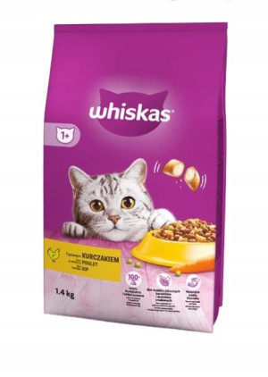 Whiskas sucha karma dla kota kurczak 1,4 kg