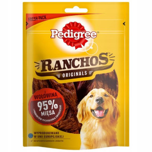 PEDIGREE Ranchos Originals 70g przysmak z wołowiną