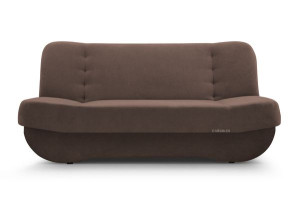 PAFOS sofa z funkcją spania do salonu brąz ( soro 28)