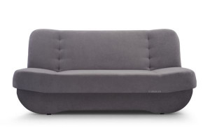 PAFOS sofa z funkcją spania do salonu ciemny popiel ( soro 96)