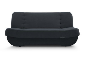 PAFOS sofa z funkcją spania do salonu antracyt ( soro 100)