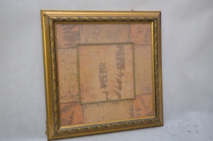 Obraz W Złotej Ramie - Dekor Na Ściane 66x65cm