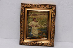 Olga Boznańska - Portret Góralki - Stary Obraz