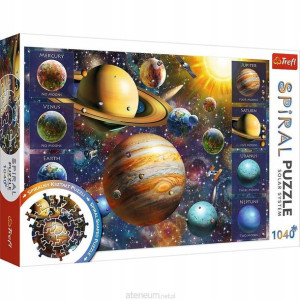 Puzzle 1040 Spiral Układ Słoneczny Trefl