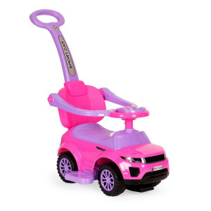 Jeździk chodzik pchacz 3w1 autko super car +daszek