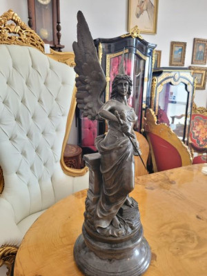 Archanioł Z Brązu Nike Figura Mitologia Rzeźba 76c