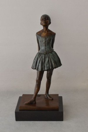 Edgar Degas - 14 Letnia Tancerka Figura Z Brązu