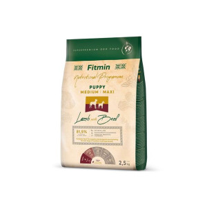 FITMIN Medium Maxi Puppy Lamb&Beef 2,5kg