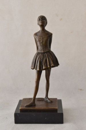 Mała Tancerka - Degas - Figura Z Brązu 20cm