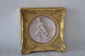 Obraz Alabaster - Matka I Syn Mitologia 30x30cm