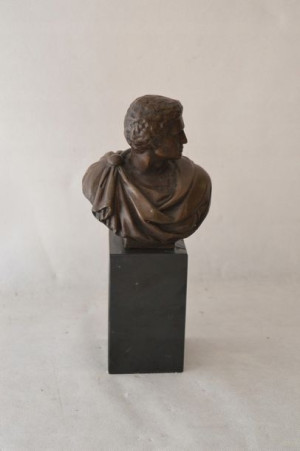 Popiersie FIGURA Z BRĄZU TYTUS WESPAZJAN mitologia