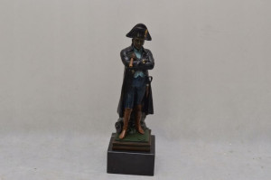 Rzeźba Z Brązu Napoleon Prezent Figura Kolor