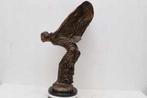 Spirit of Ecstasy- FIGURA Z BRĄZU ROLLS ROYCE 60cm