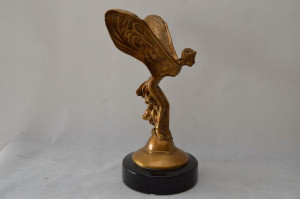 Spirit of Ecstasy- FIGURA Z BRĄZU ROLLS ROYCE 60cm