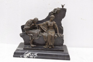 ZAKOCHANI - MITOLOGIA GRECKA figura z brązu GRAWER