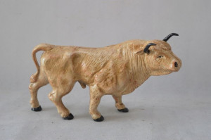 Żeliwna Skarbonka - Byk Taurus Figura Żeliwo
