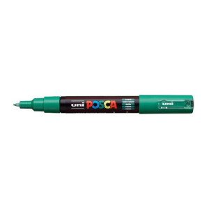 Marker pigmentowy Posca. zielony (6) PC-1M UNI