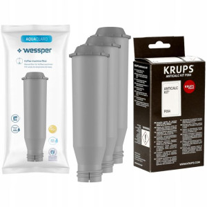 KRUPS F054 Tabletki odkamieniające zestaw filtr