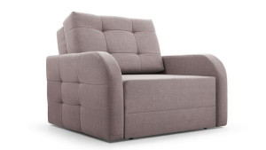 PORTO 80 fotel sofa z funkcją spania jasny róż ( bragi 91)